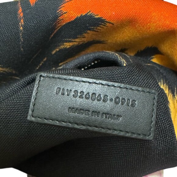 Brand New Saint Laurent Hunting Palm Tree Sunset Nylon Backpack - Picture 9 of 9